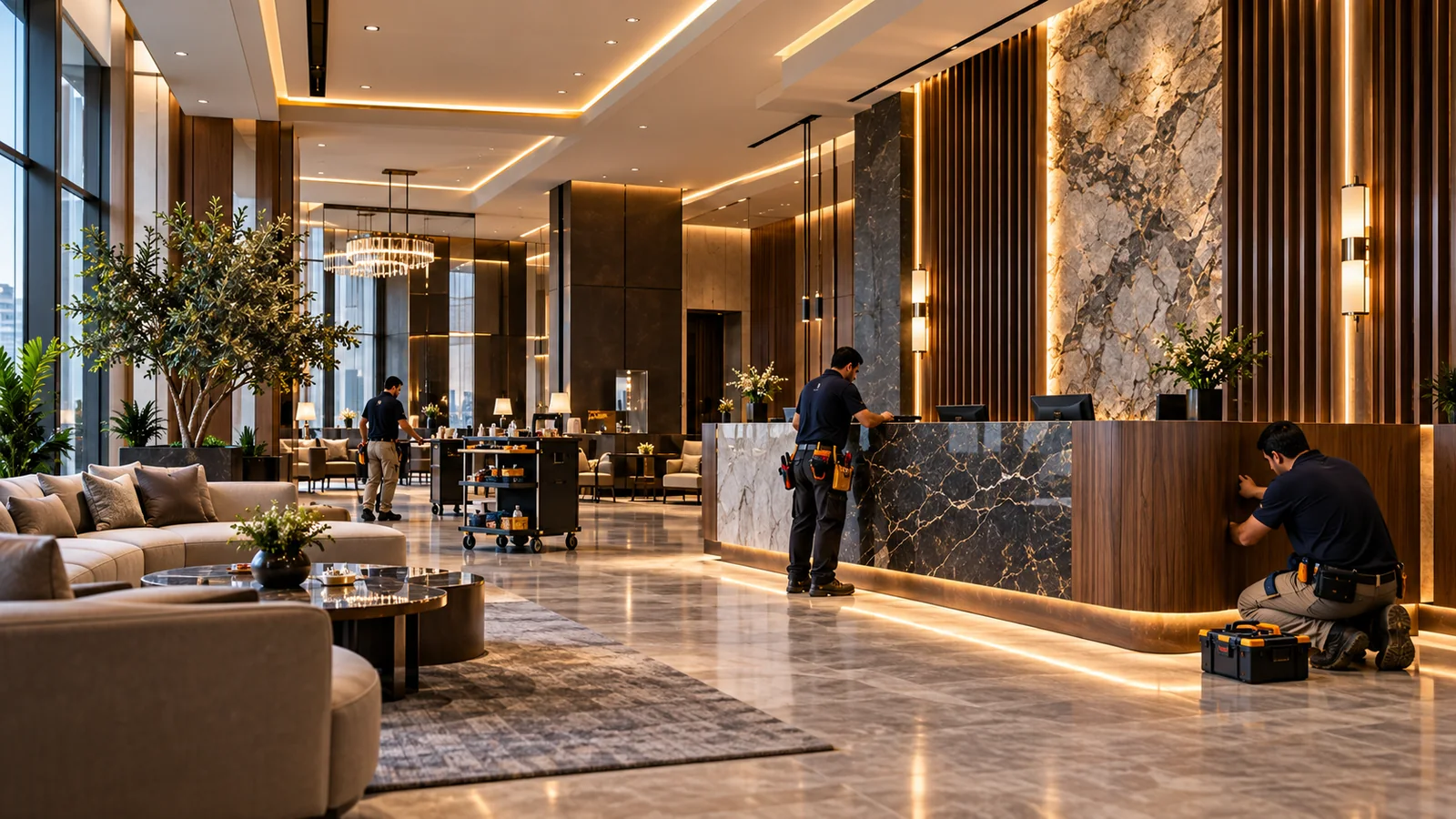 Hospitality Lobby